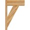 Ekena Millwork Traditional Block Rough Sawn Outlooker, Western Red Cedar, 8"W x 22"D x 34"H OUT08X22X34TRA05RWR - alternate 4